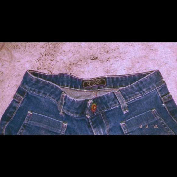 Blue denim guess shorts - Picture 4 of 4